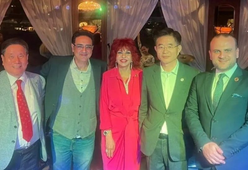 Cairo Nile Maxim with Prof. Chairman Woong Sik Kang and Dr. Huda Yassa